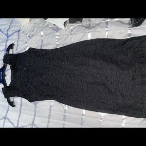 Forever 21 Midi Black Dress